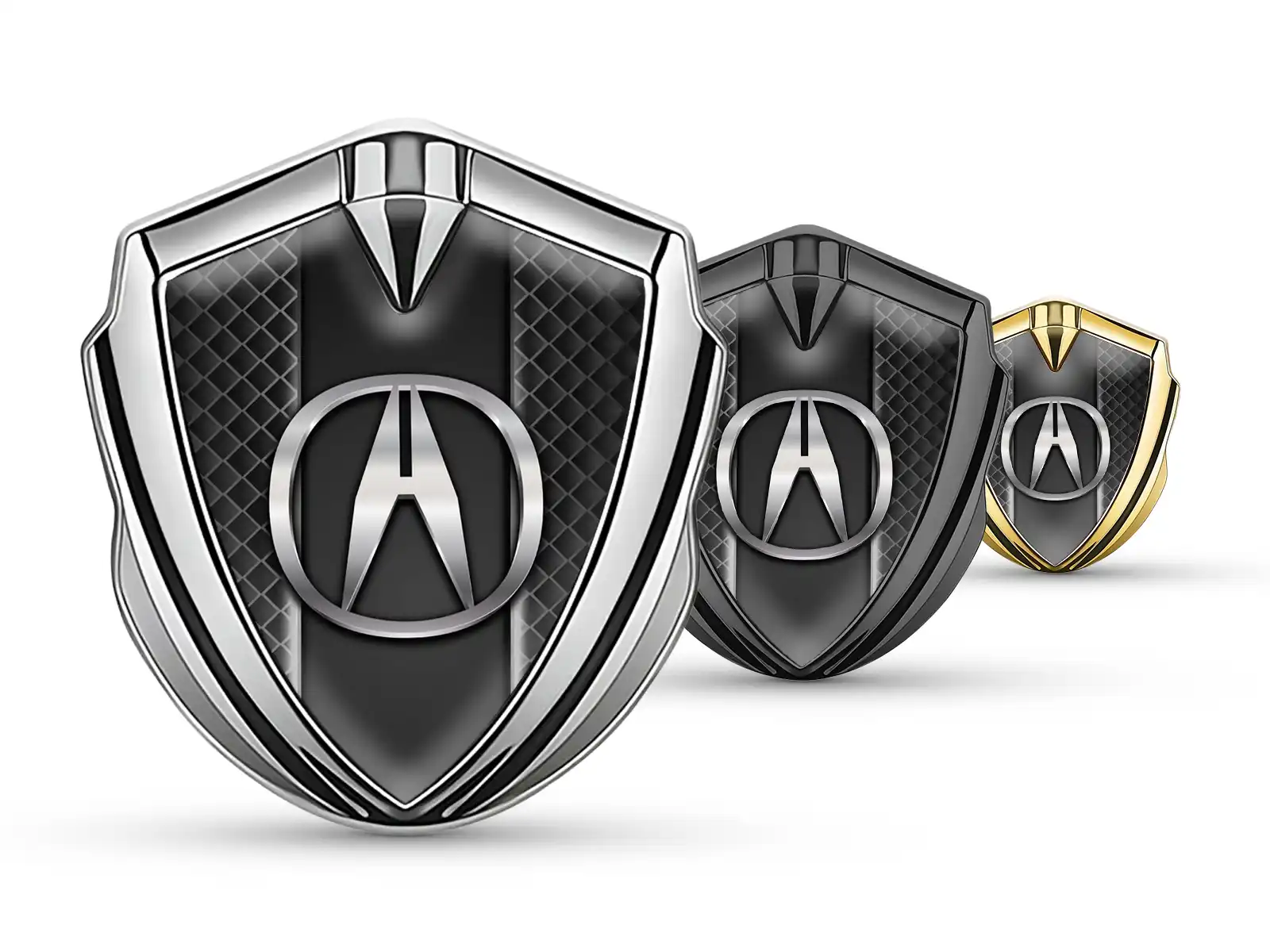 Honda Metall Kuppel Emblem Tuning Design Glänzend Max